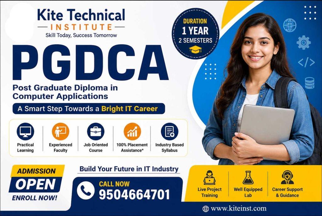 PGDCA (Post Graduate Diploma in Computer Applications)